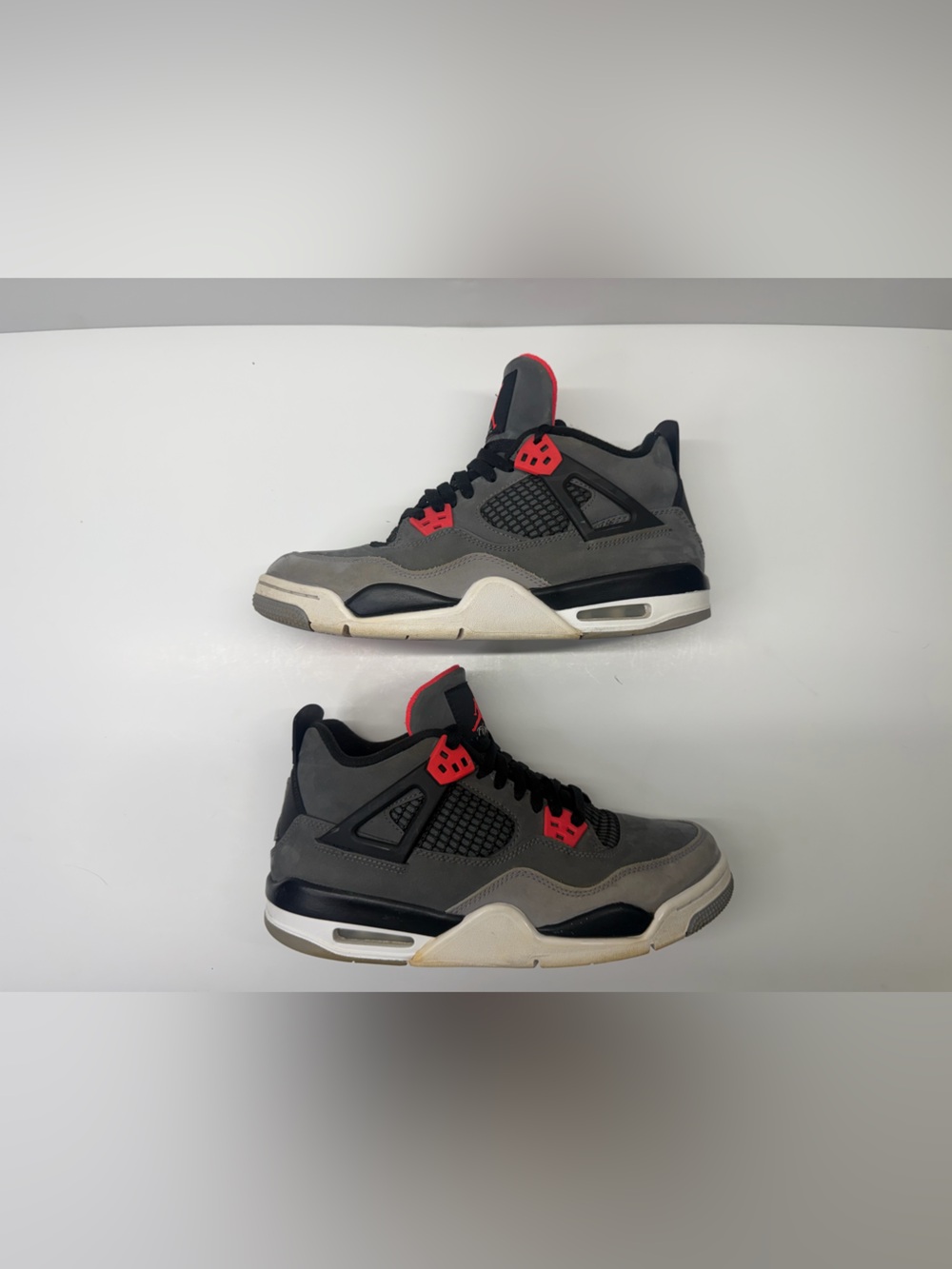 Jordan 4 Mid Top 7Y 8.5 Wmns 408452-061 - Picture 2 of 7
